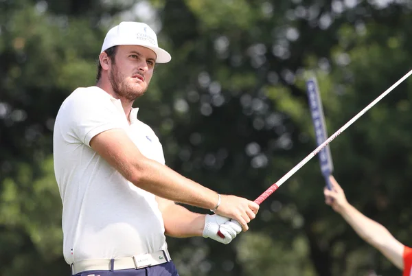 Damien Perrier (Fra) på golf Franska öppna 2015 — Stockfoto