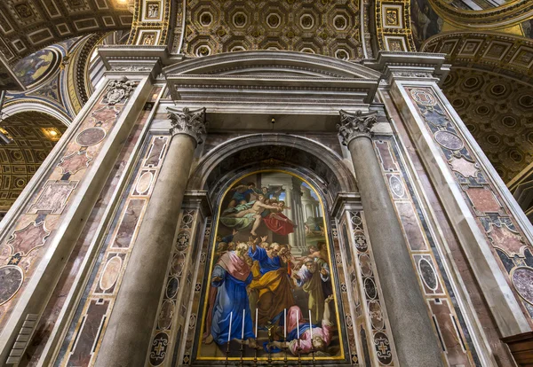 Basilikan saint Peter, Vatikanstaten, Vatikanen — Stockfoto