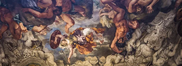 Ceiling fresco in Palazzo Barberini, Rome, Italy — Stock Photo, Image