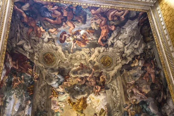 Tectos em Palazzo Barberini, Roma, Italia — Fotografia de Stock