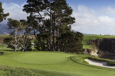 Pebble Beach golf sahası, Monterey, Kaliforniya, ABD