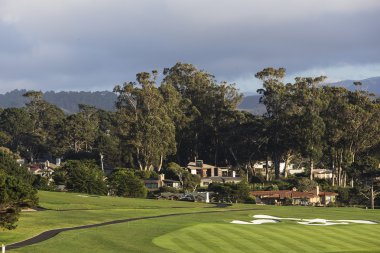 Pebble Beach golf sahası, Monterey, Kaliforniya, ABD