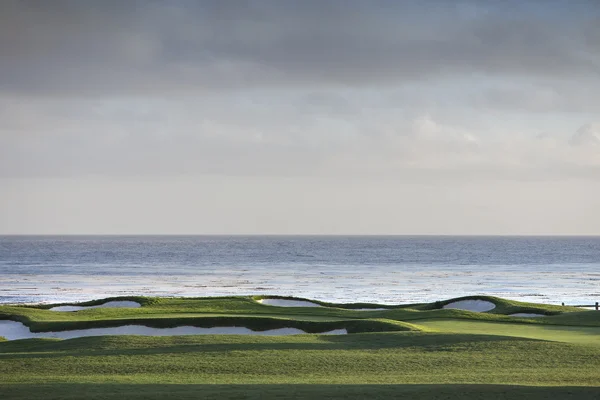 Campo de golf Pebble Beach, Monterey, California, EE.UU. — Foto de Stock