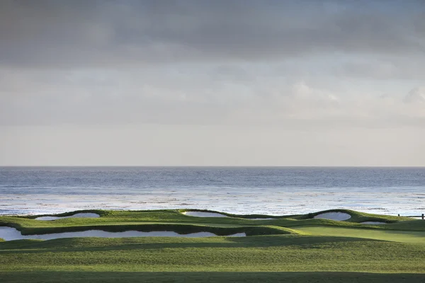 Pebble Beach golf course, Monterey, Californië, Verenigde Staten — Stockfoto