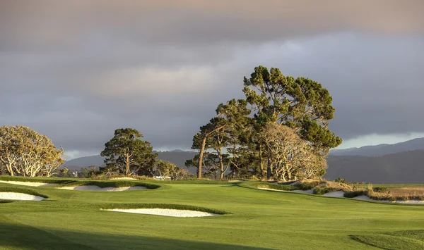 Pebble Beach golf course, Monterey, Kalifornie, Usa — Stock fotografie