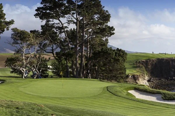 Campo de golfe Pebble Beach, Monterey, Califórnia, EUA — Fotografia de Stock