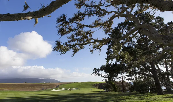 Campo de golfe Pebble Beach, Monterey, Califórnia, EUA — Fotografia de Stock