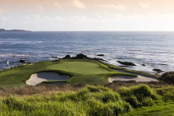 Pebble Beach golf course, Monterey, California, USA — Stock Photo, Image