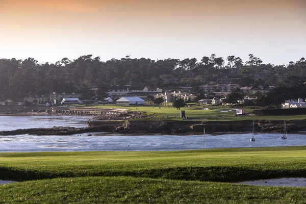 Pebble Beach golf course, Monterey, California, USA Stock Photo
