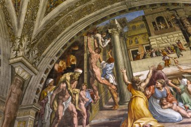 Raphael Odaları, Vatikan Müzesi, Vatikan iç