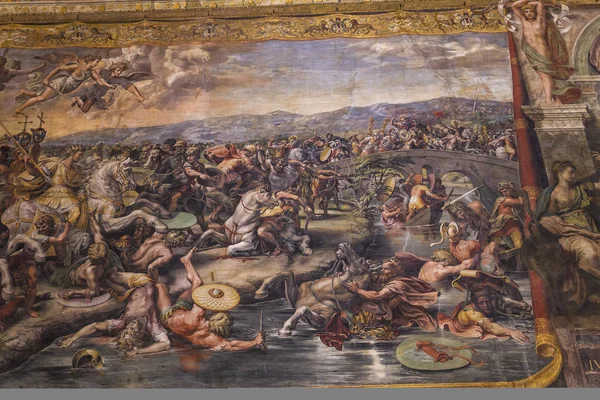 Interiør av Rafaels rom, Vatikanet, Vatikanet – stockfoto