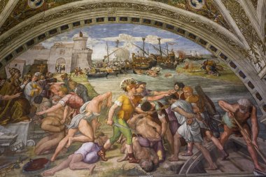 Raphael Odaları, Vatikan Müzesi, Vatikan iç