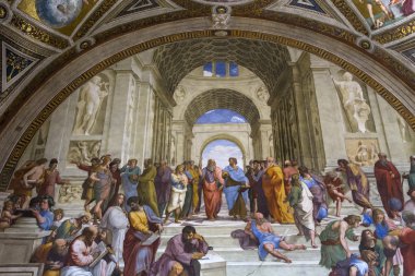 Raphael Odaları, Vatikan Müzesi, Vatikan iç