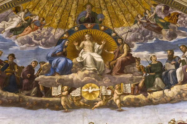 Interni delle stanze di Raffaello, Museo Vaticano, Vaticano — Foto Stock