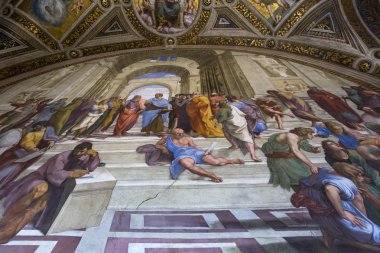 Raphael Odaları, Vatikan Müzesi, Vatikan iç