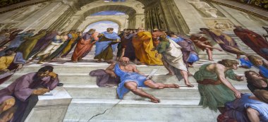 Raphael Odaları, Vatikan Müzesi, Vatikan iç