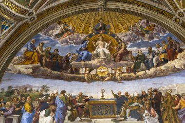 Raphael Odaları, Vatikan Müzesi, Vatikan iç