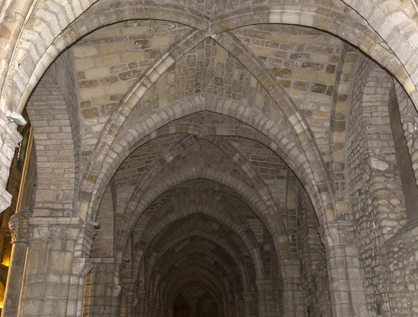 인테리어와 세인트-레미 성당, 랭 스, 프랑스의 세부 사항 — 스톡 사진