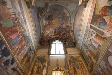 iç Brancacci Chapel, Florence, İtalya