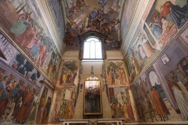 iç Brancacci Chapel, Florence, İtalya
