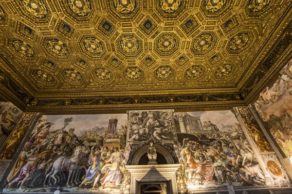 Intérieurs du Palazzo Vecchio, Florence, Italie — Photo