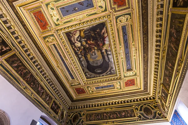Interiéry Palazzo Vecchio, Florencie, Itálie — Stock fotografie