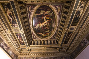 iç Palazzo Vecchio, Florence, İtalya