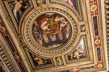iç Palazzo Vecchio, Florence, İtalya