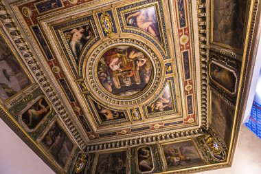 iç Palazzo Vecchio, Florence, İtalya