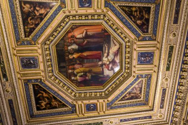iç Palazzo Vecchio, Florence, İtalya