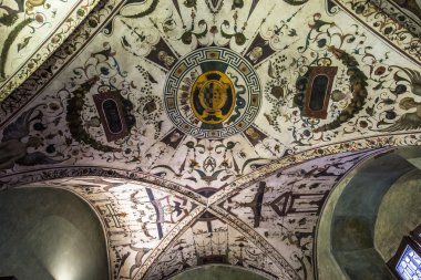 iç Palazzo Vecchio, Florence, İtalya