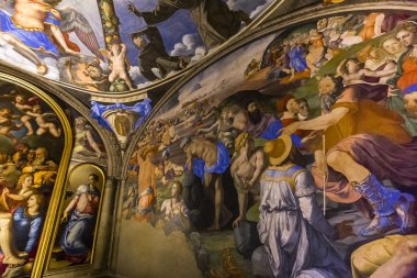 iç Palazzo Vecchio, Florence, İtalya