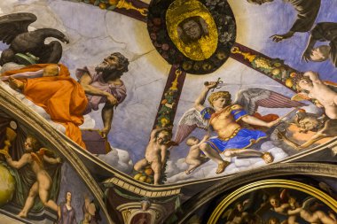 iç Palazzo Vecchio, Florence, İtalya