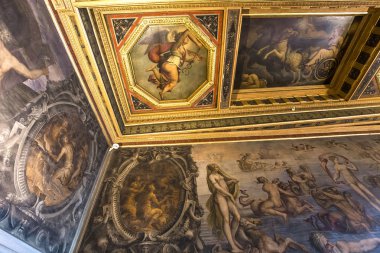 iç Palazzo Vecchio, Florence, İtalya