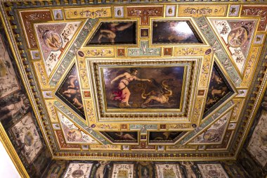 iç Palazzo Vecchio, Florence, İtalya