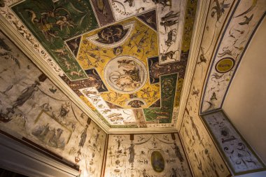 iç Palazzo Vecchio, Florence, İtalya