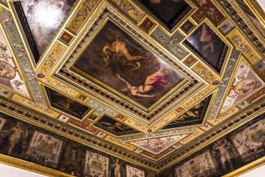 iç Palazzo Vecchio, Florence, İtalya