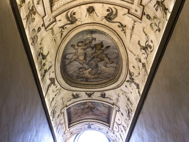 iç Palazzo Vecchio, Florence, İtalya