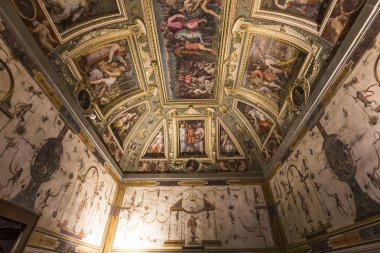 iç Palazzo Vecchio, Florence, İtalya