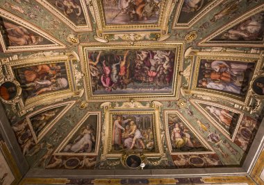 iç Palazzo Vecchio, Florence, İtalya