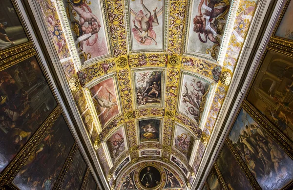 Interiores do Palazzo Vecchio, Florença, Itália — Fotografia de Stock