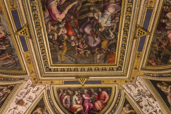 Interiores do Palazzo Vecchio, Florença, Itália — Fotografia de Stock