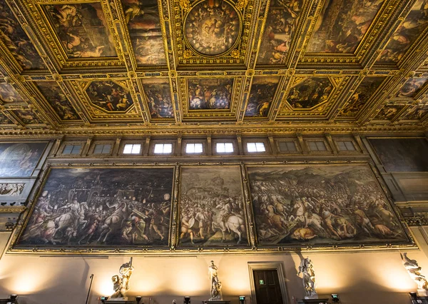 iç Palazzo Vecchio, Florence, İtalya