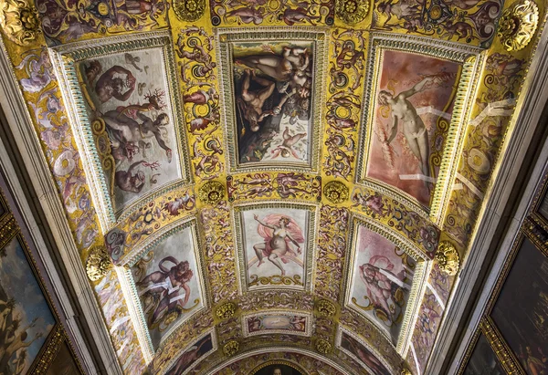 Interni di Palazzo Vecchio, Firenze, Italia — Foto Stock