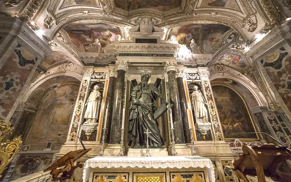 O Duomo, catedral de Amalfi, campania, Itália — Fotografia de Stock