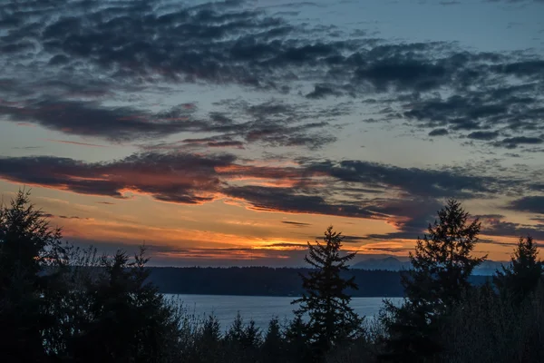 Pôr do sol em três Árvore Ponto 4 — Fotografia de Stock