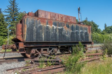 Tren araba Closeup 4