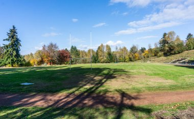 Pat Ryan Field 'ın Seatc, Washington' da sonbaharda çekilmiş görüntüsü.