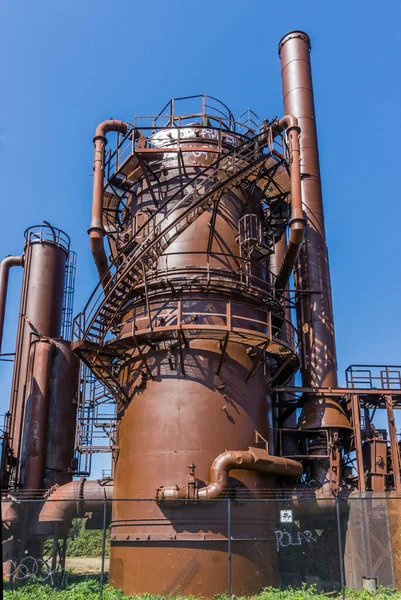 Buitenstructuren Gasworks Park Seattle Washington — Stockfoto