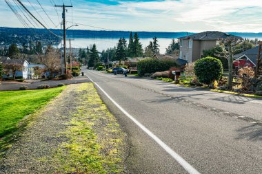 Des Moines, Washington 'da bir tepede..